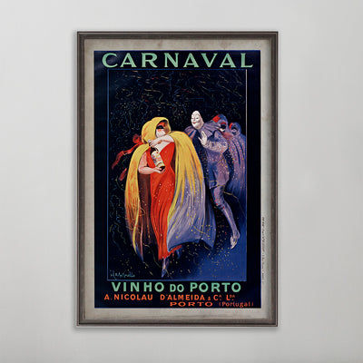 vinho do porto carnaval poster wall art by leonetto cappiello.  